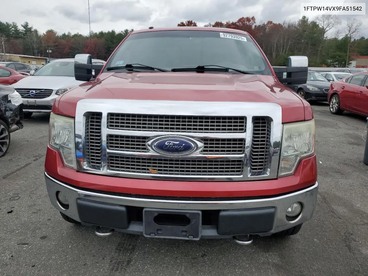 1FTPW14VX9FA51542 2009 Ford F150 Supercrew