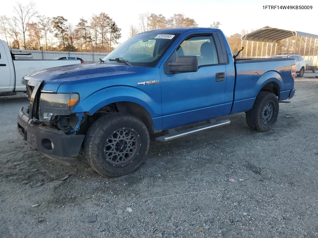 1FTRF14W49KB50009 2009 Ford F150