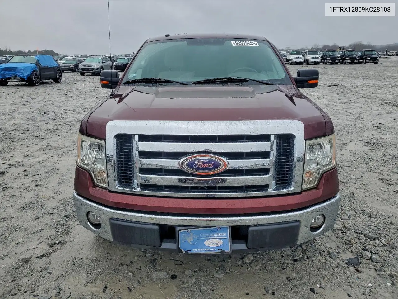 1FTRX12809KC28108 2009 Ford F150 Super Cab