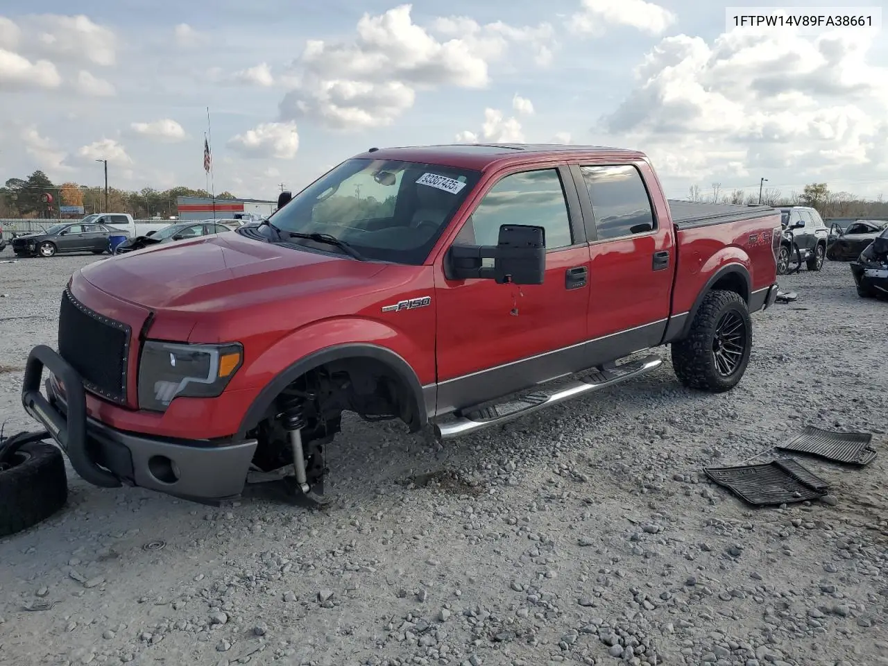1FTPW14V89FA38661 2009 Ford F150 Supercrew