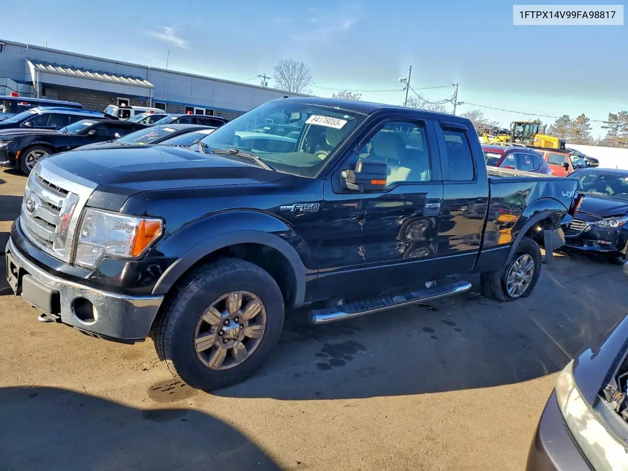 1FTPX14V99FA98817 2009 Ford F150 Super Cab