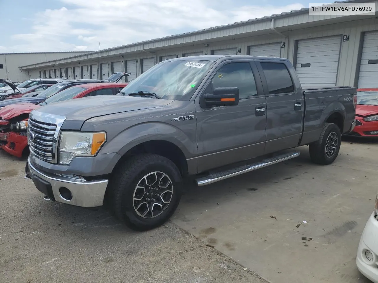 2010 Ford F150 Supercrew VIN: 1FTFW1EV6AFD76929 Lot: 58813694