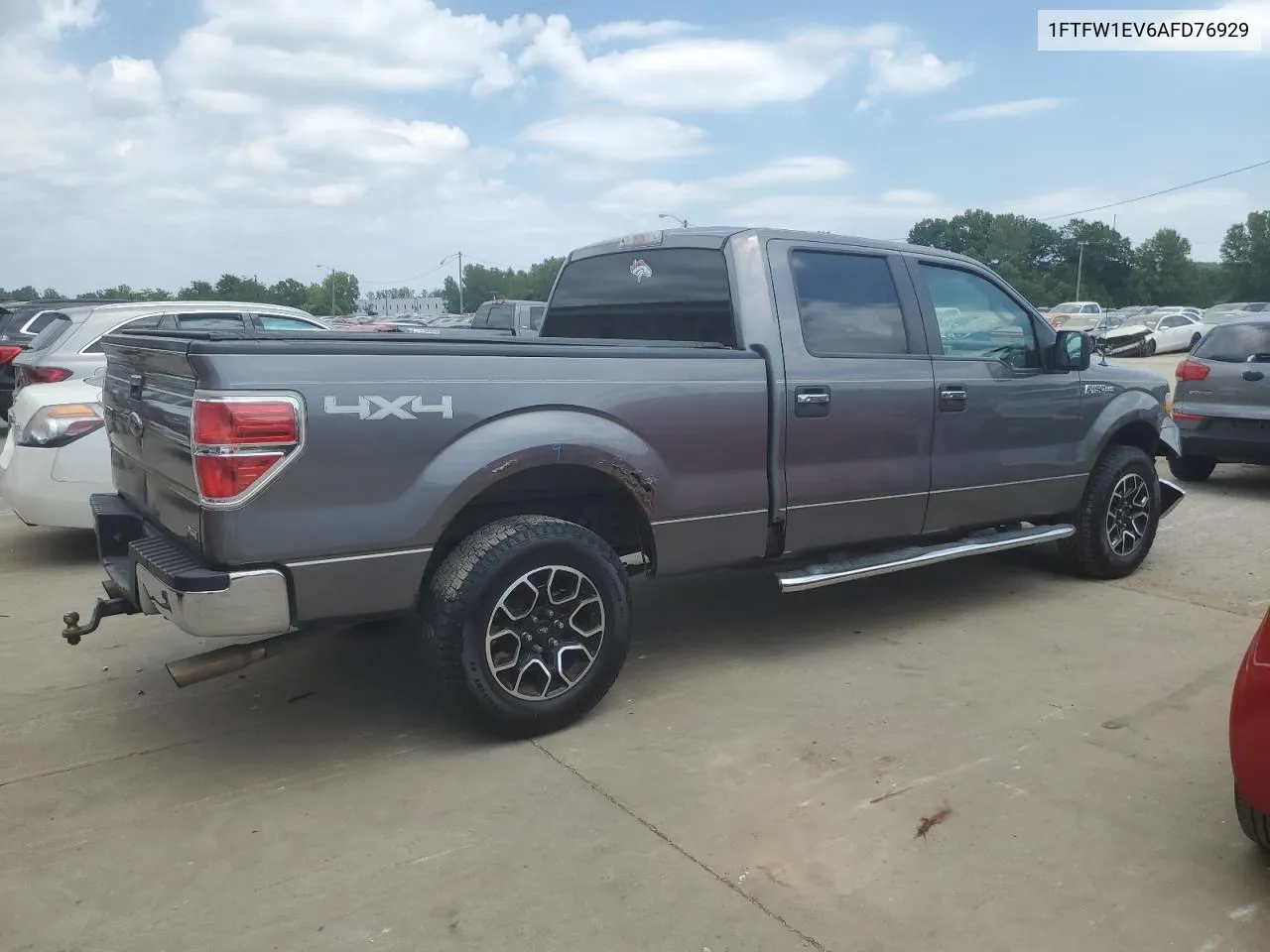 1FTFW1EV6AFD76929 2010 Ford F150 Supercrew