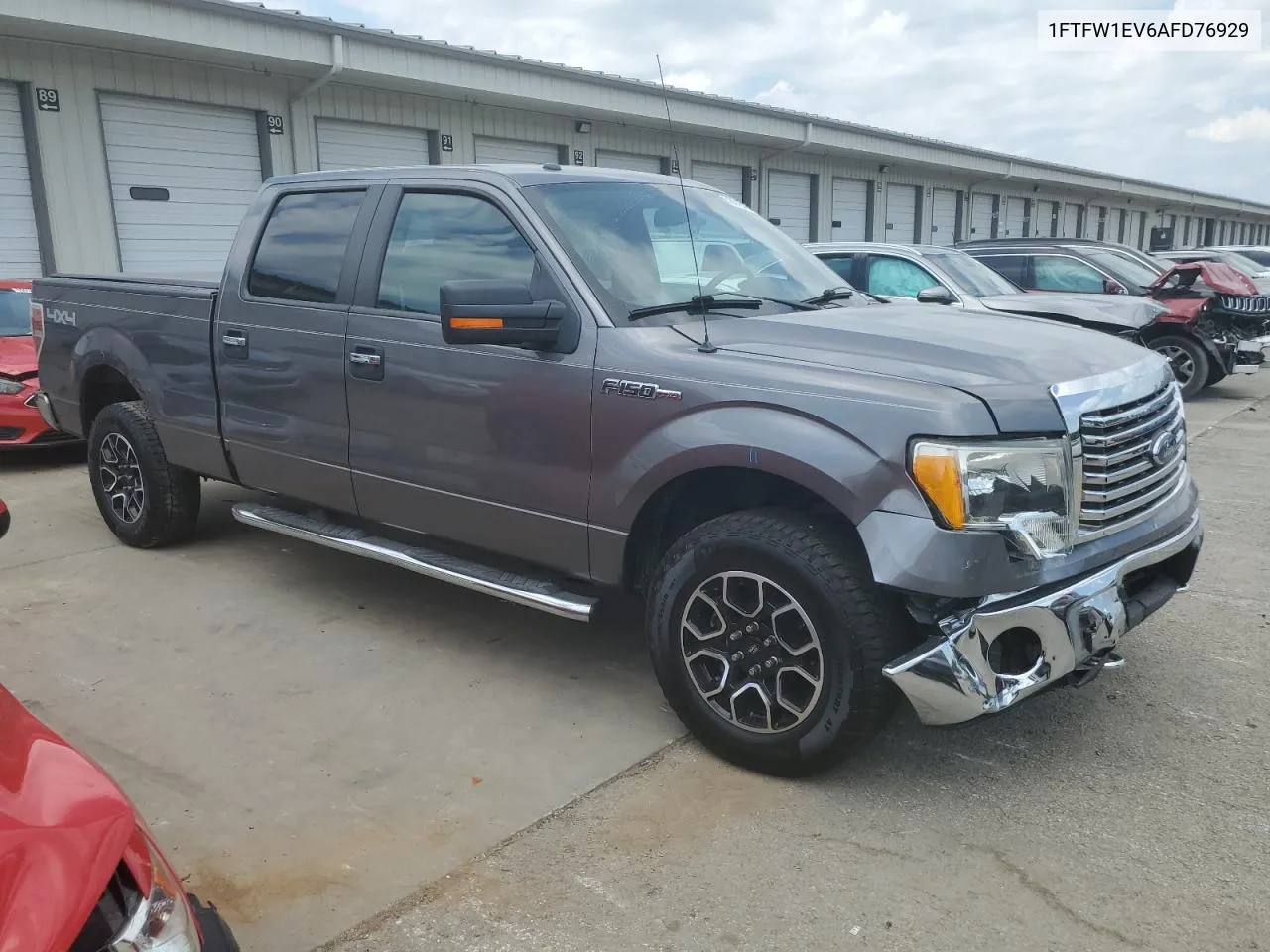 2010 Ford F150 Supercrew VIN: 1FTFW1EV6AFD76929 Lot: 58813694