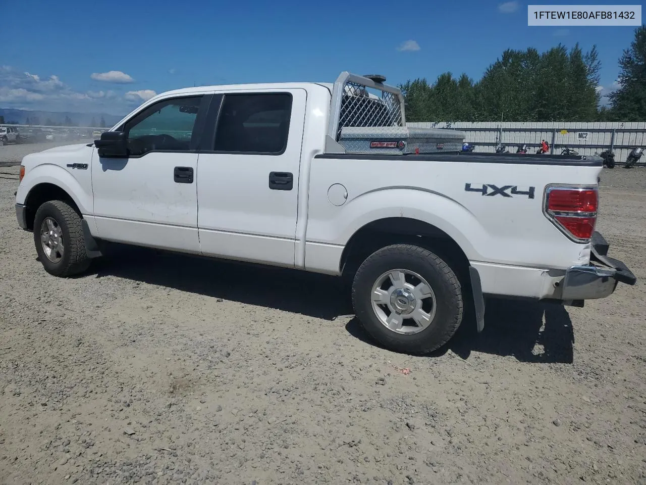 2010 Ford F150 Supercrew VIN: 1FTEW1E80AFB81432 Lot: 61456864