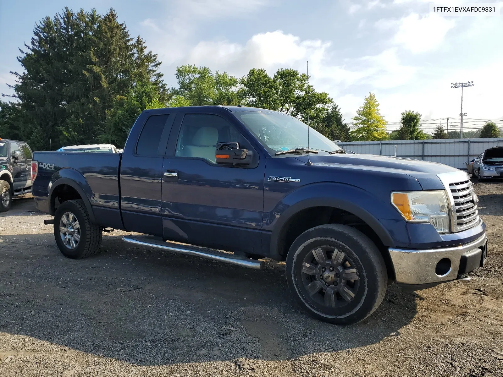 2010 Ford F150 Super Cab VIN: 1FTFX1EVXAFD09831 Lot: 62089134