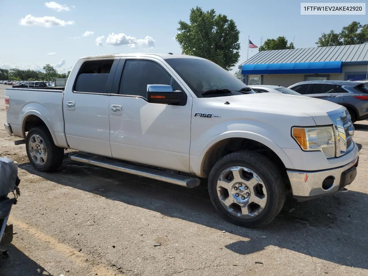 2010 Ford F150 Supercrew VIN: 1FTFW1EV2AKE42920 Lot: 62564054