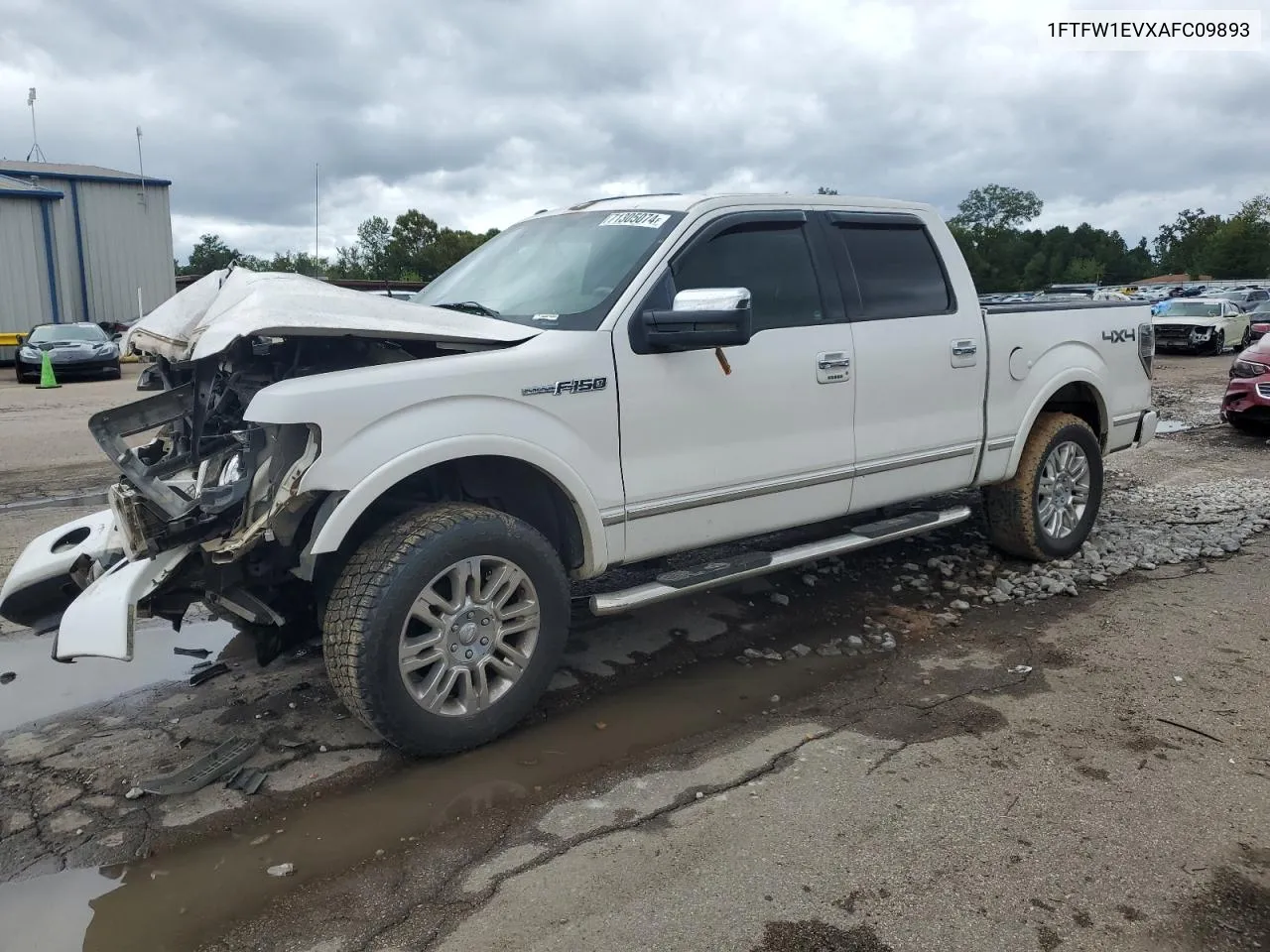 2010 Ford F150 Supercrew VIN: 1FTFW1EVXAFC09893 Lot: 71305074