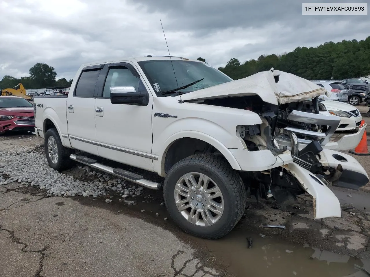 2010 Ford F150 Supercrew VIN: 1FTFW1EVXAFC09893 Lot: 71305074