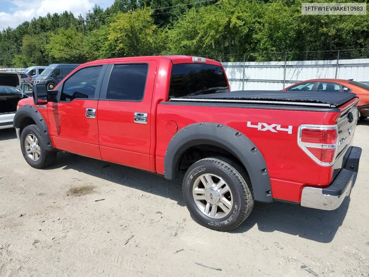 1FTFW1EV9AKE10983 2010 Ford F150 Supercrew