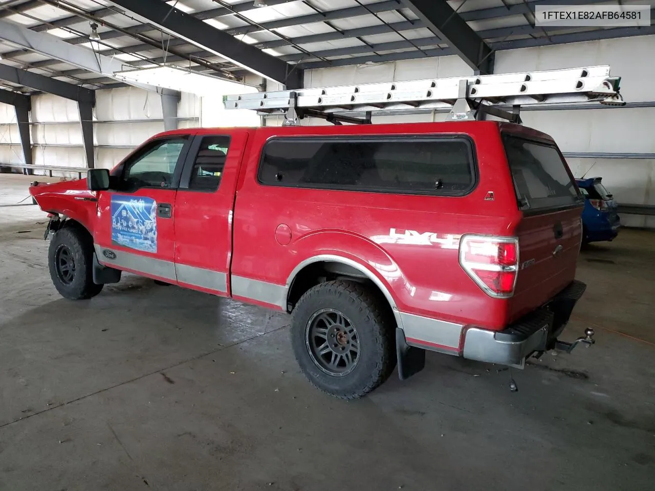 2010 Ford F150 Super Cab VIN: 1FTEX1E82AFB64581 Lot: 71628354