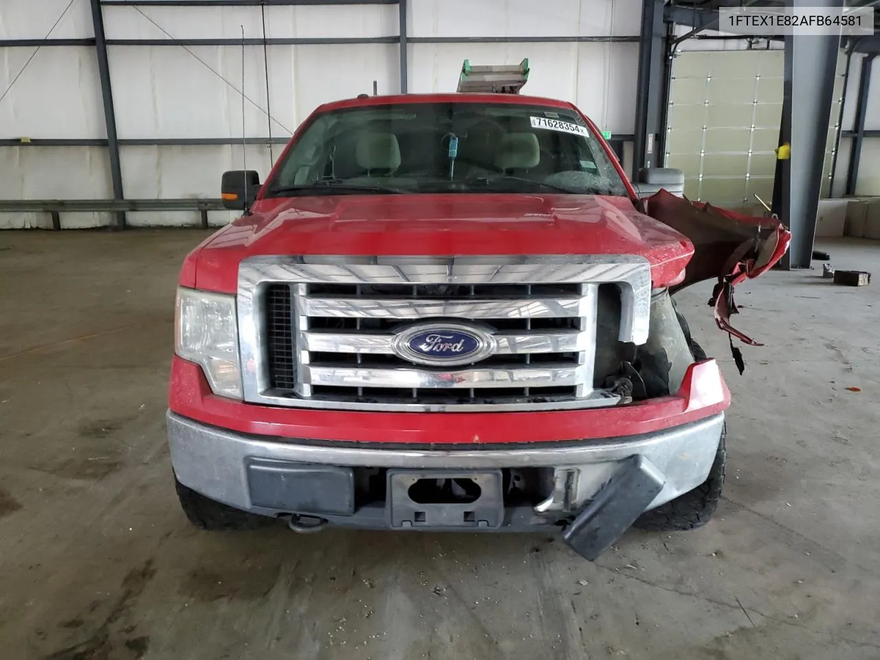 2010 Ford F150 Super Cab VIN: 1FTEX1E82AFB64581 Lot: 71628354