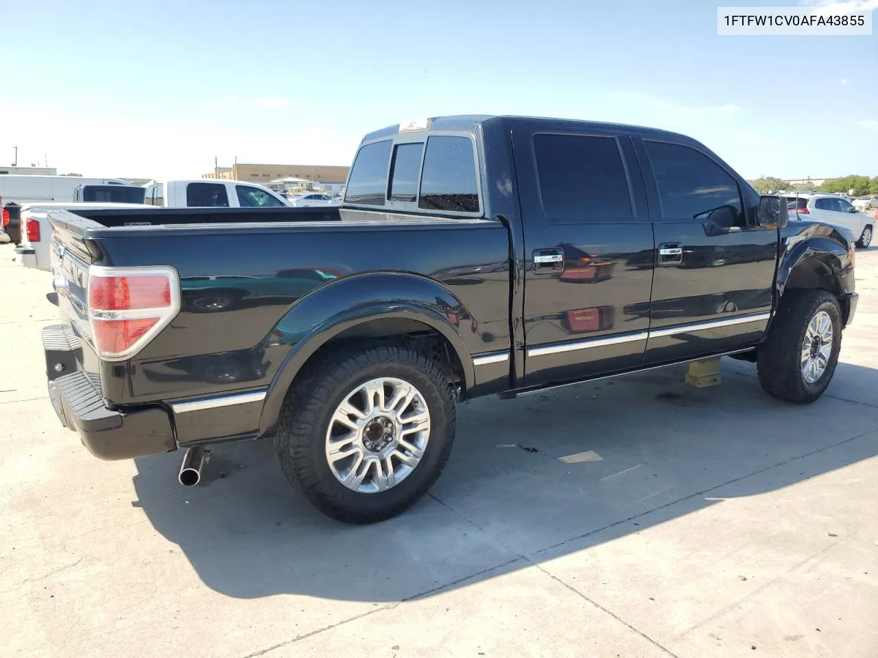 2010 Ford F150 Supercrew VIN: 1FTFW1CV0AFA43855 Lot: 72077014