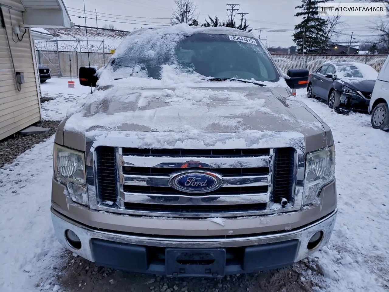 1FTFW1CV0AFA64608 2010 Ford F150 Supercrew