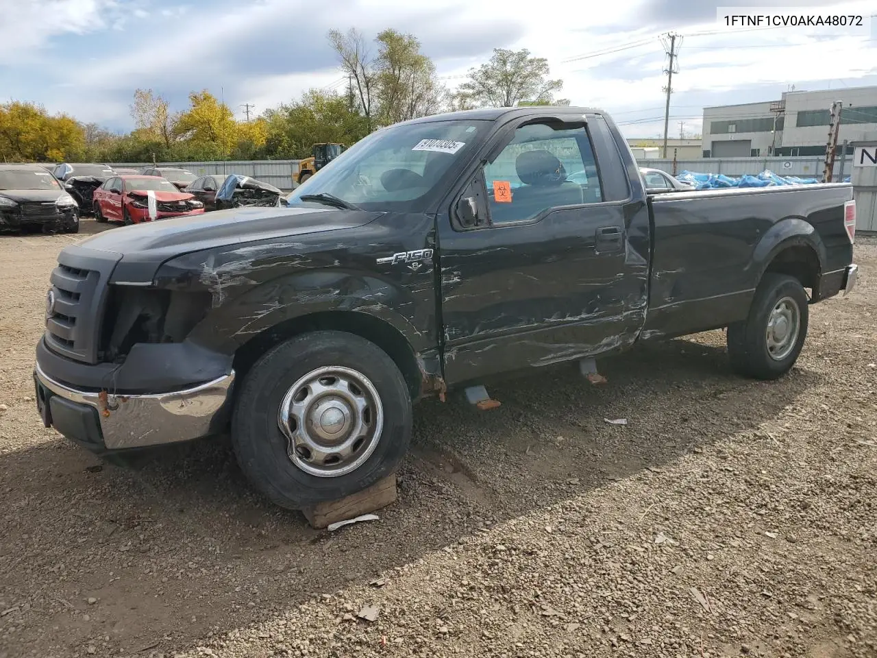1FTNF1CV0AKA48072 2010 Ford F150
