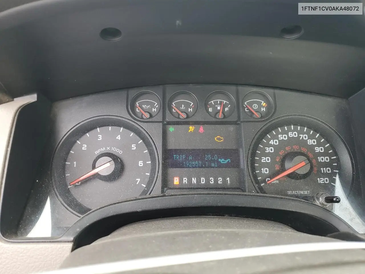 1FTNF1CV0AKA48072 2010 Ford F150