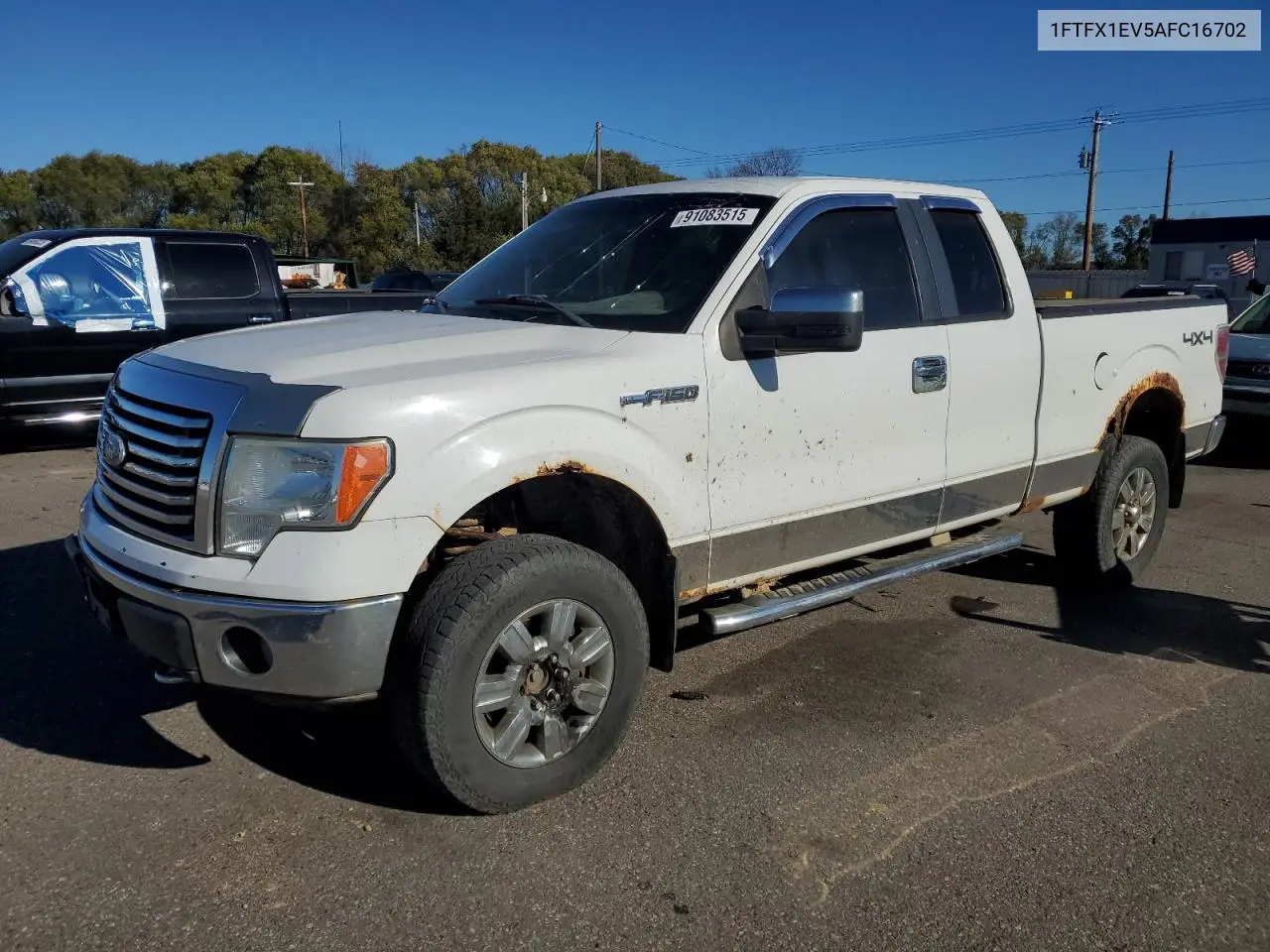 1FTFX1EV5AFC16702 2010 Ford F150 Super Cab