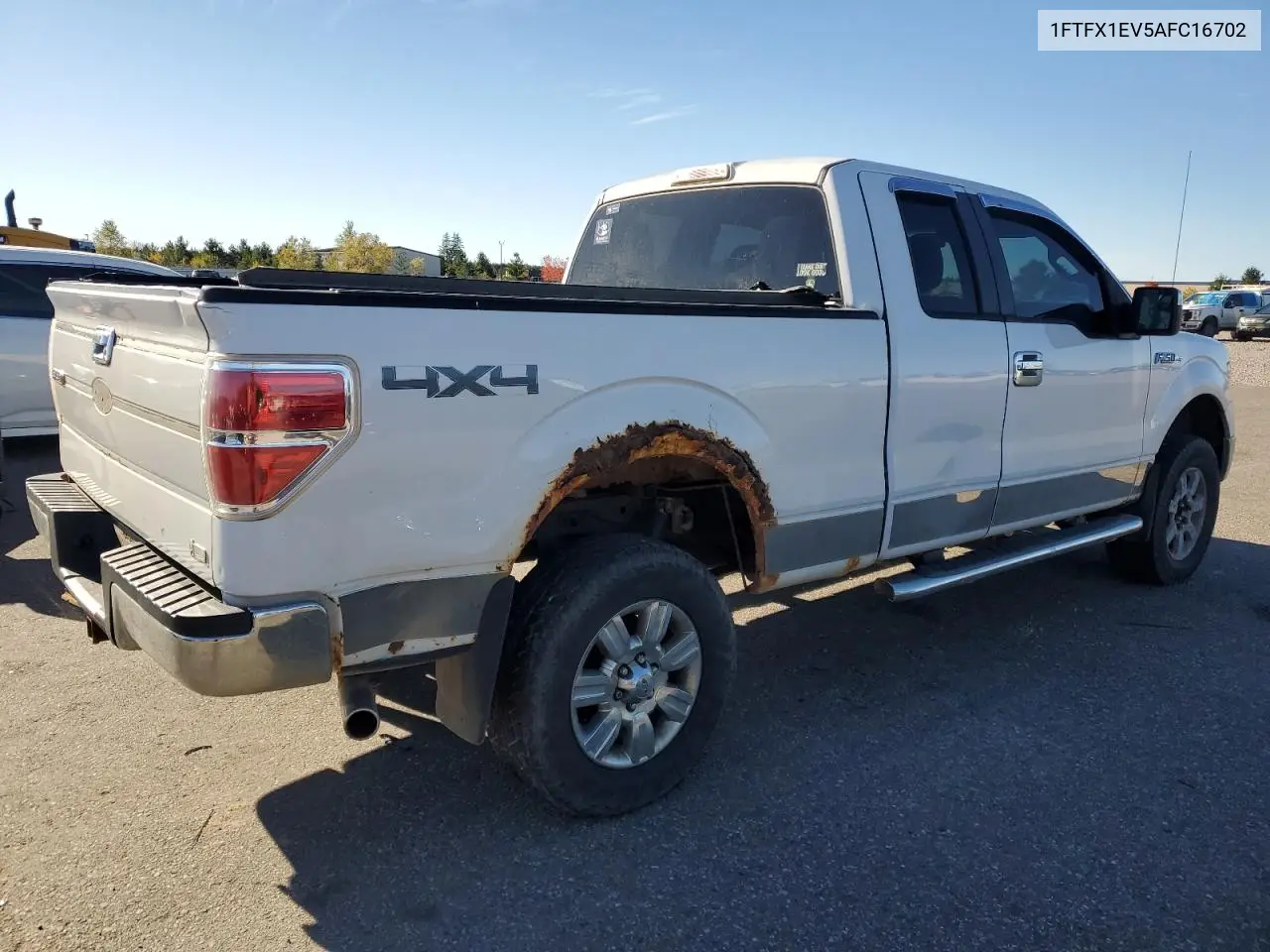 1FTFX1EV5AFC16702 2010 Ford F150 Super Cab