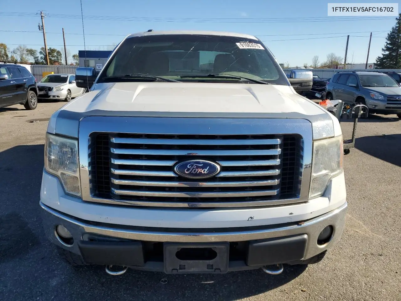 1FTFX1EV5AFC16702 2010 Ford F150 Super Cab