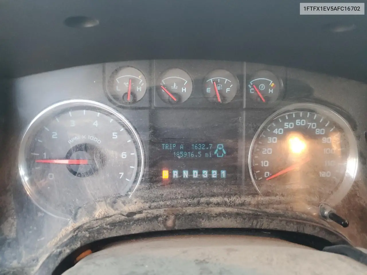 1FTFX1EV5AFC16702 2010 Ford F150 Super Cab