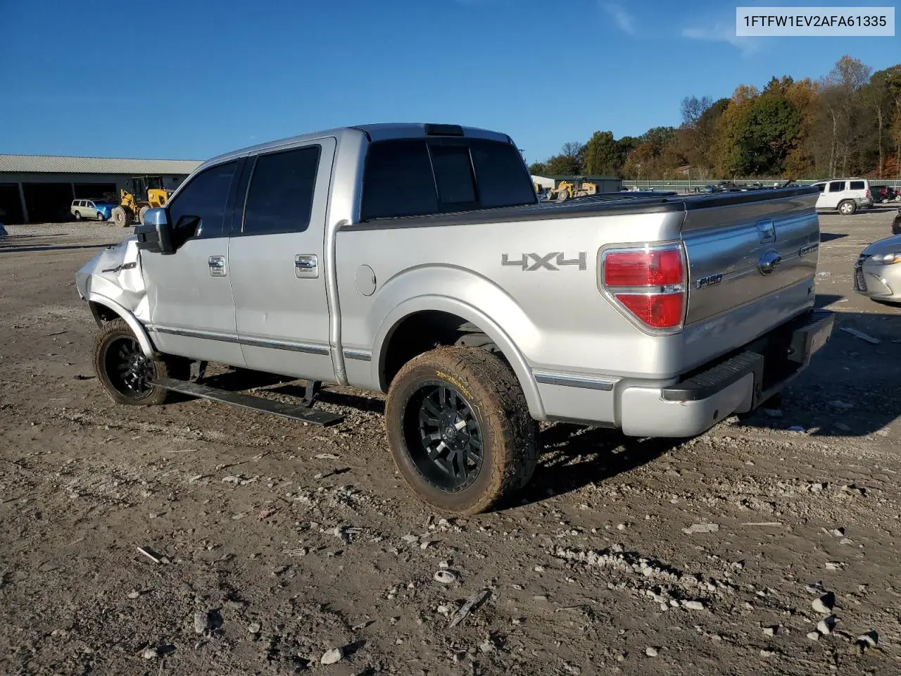 1FTFW1EV2AFA61335 2010 Ford F150 Supercrew