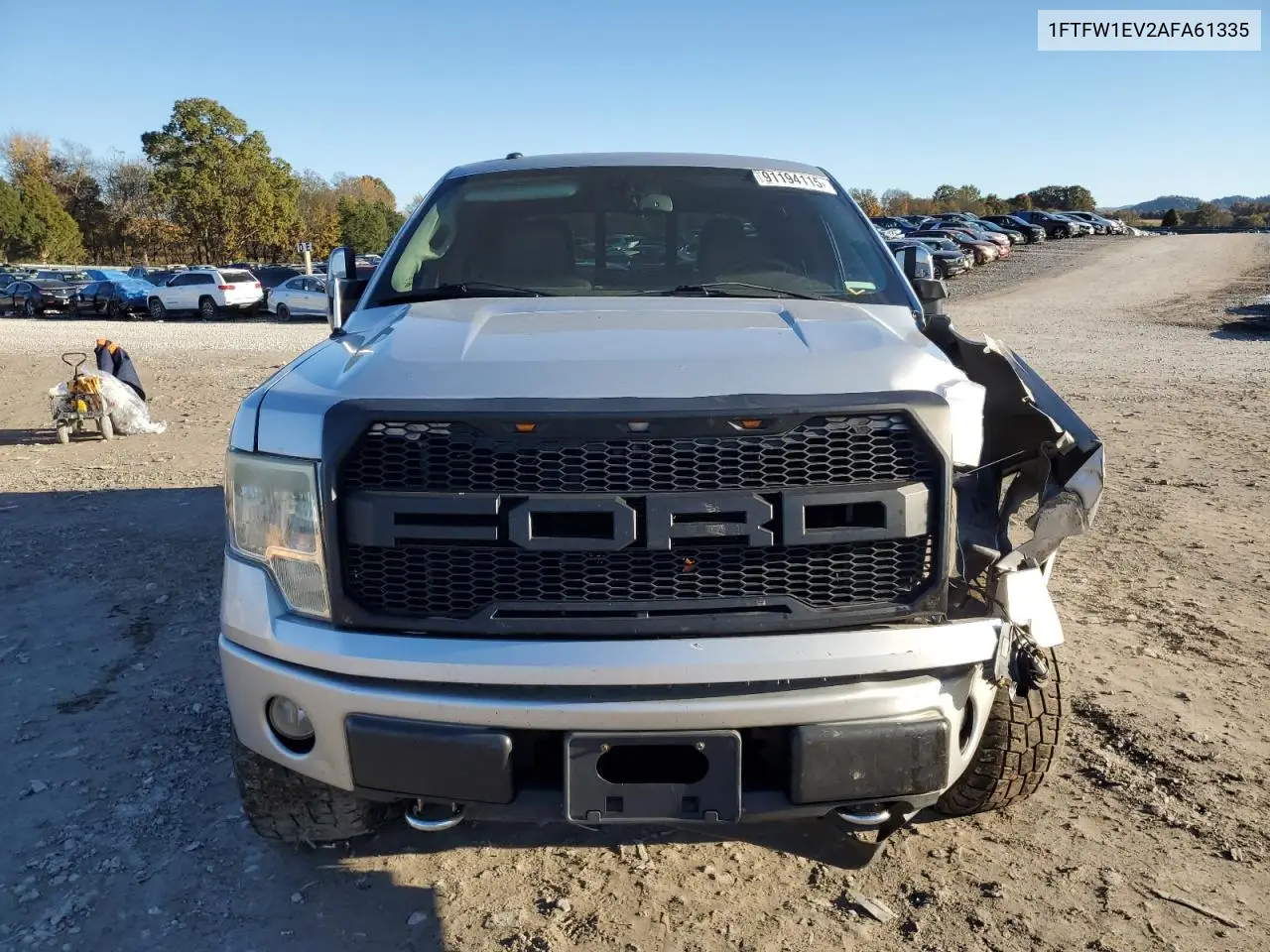 1FTFW1EV2AFA61335 2010 Ford F150 Supercrew