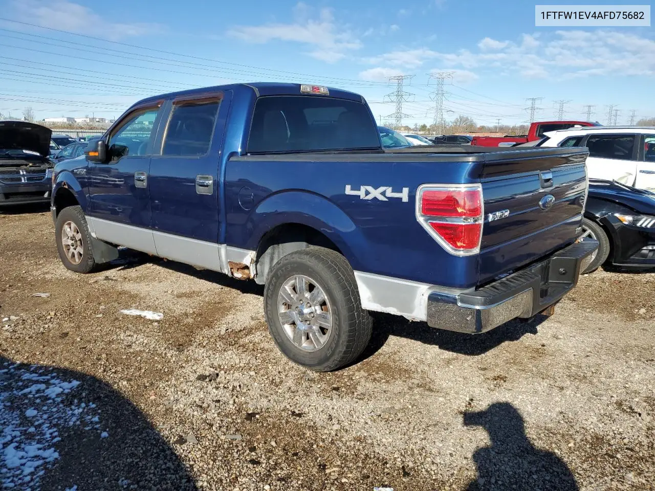 1FTFW1EV4AFD75682 2010 Ford F150 Supercrew