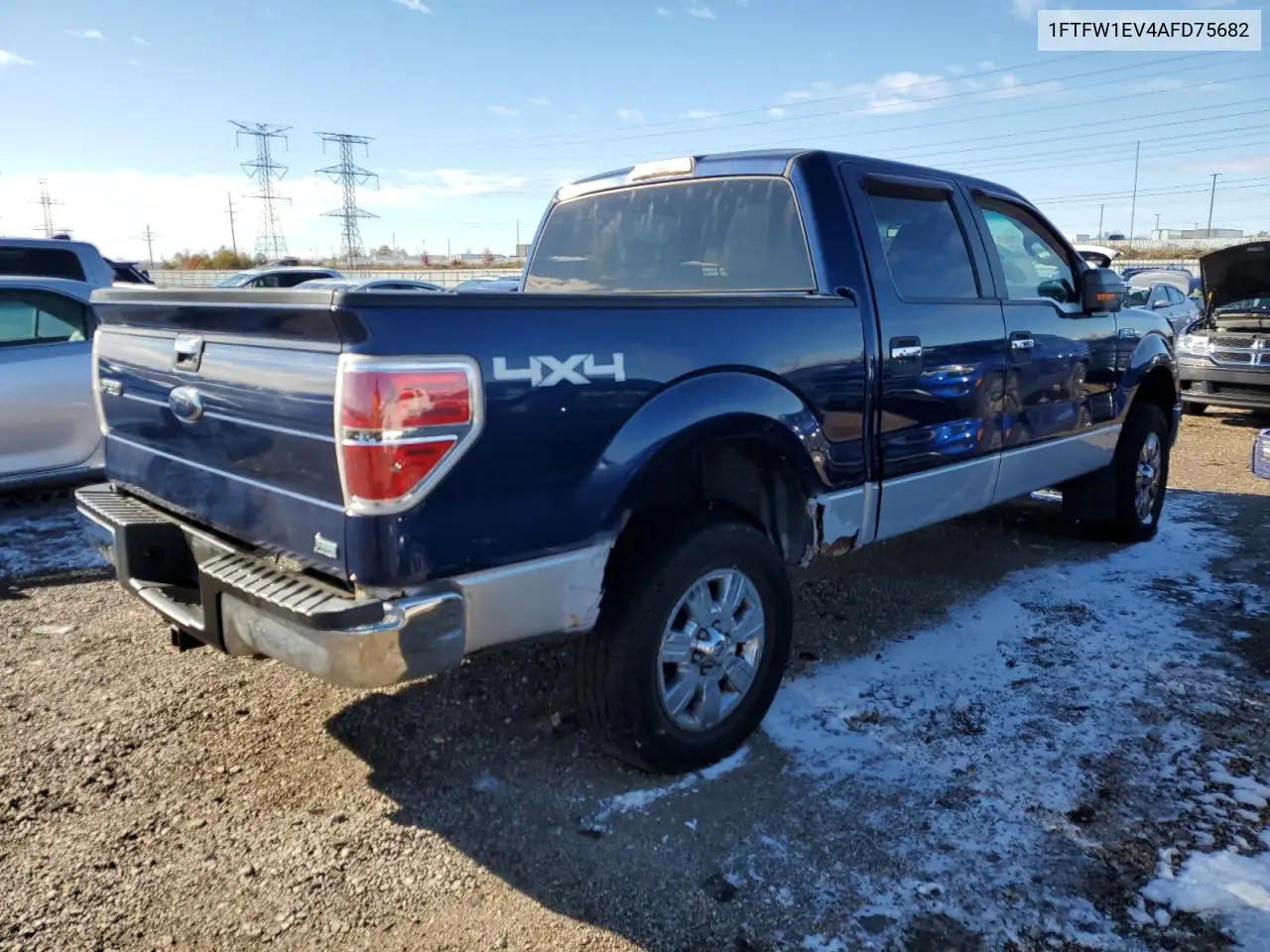 1FTFW1EV4AFD75682 2010 Ford F150 Supercrew