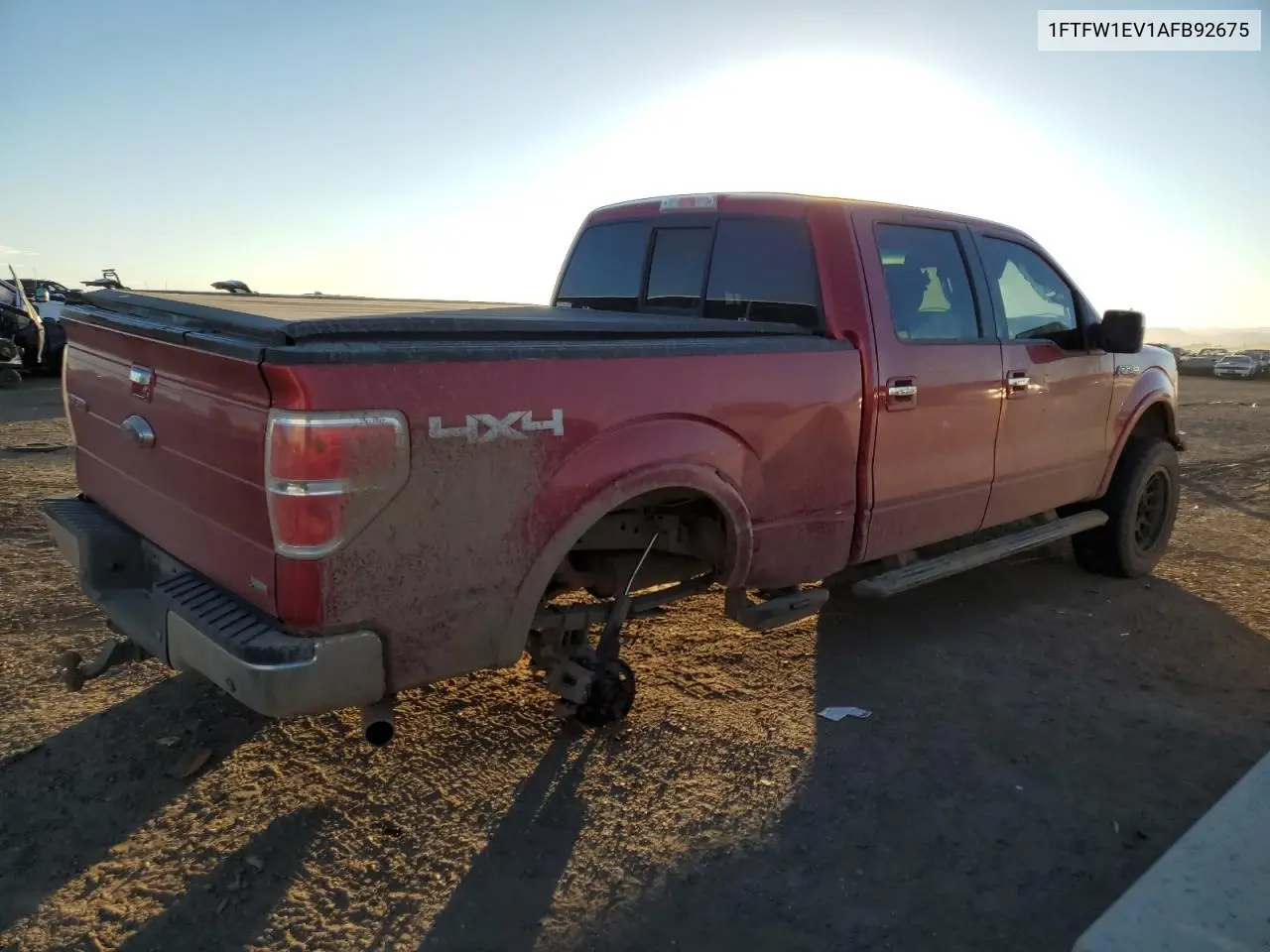1FTFW1EV1AFB92675 2010 Ford F150 Supercrew