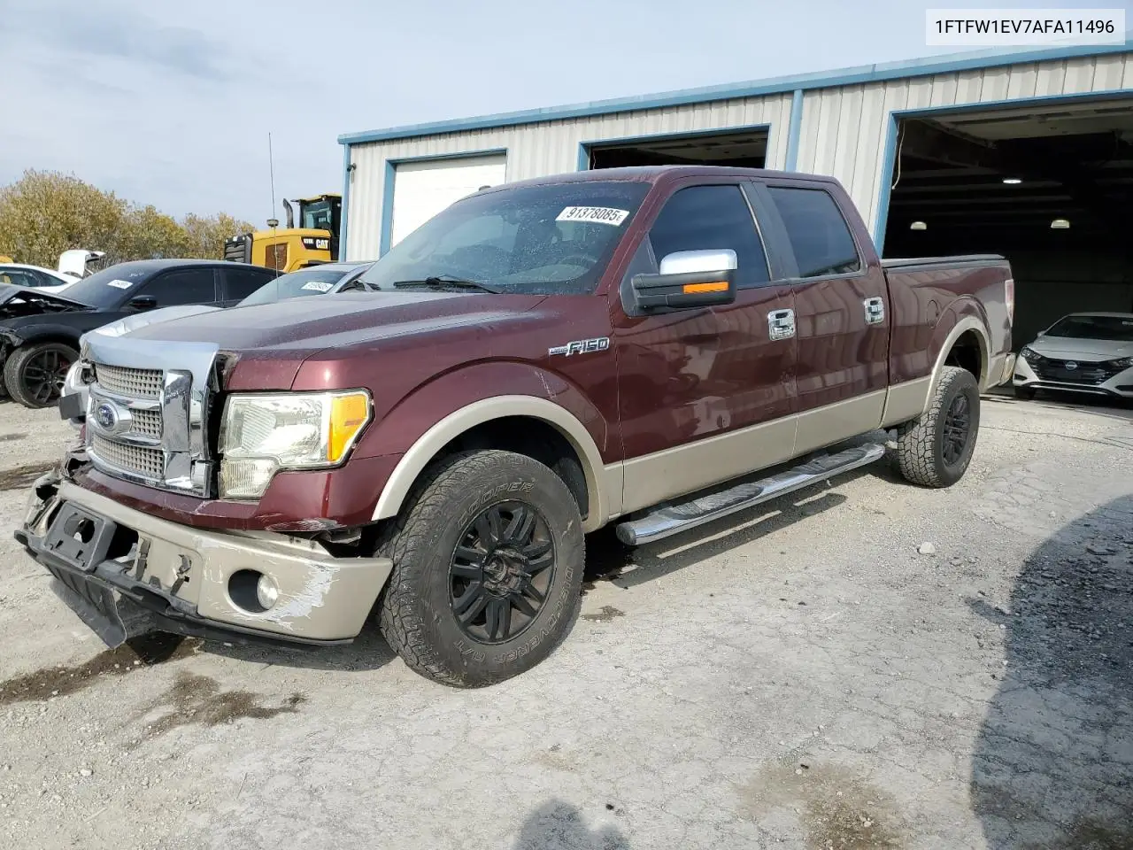1FTFW1EV7AFA11496 2010 Ford F150 Supercrew