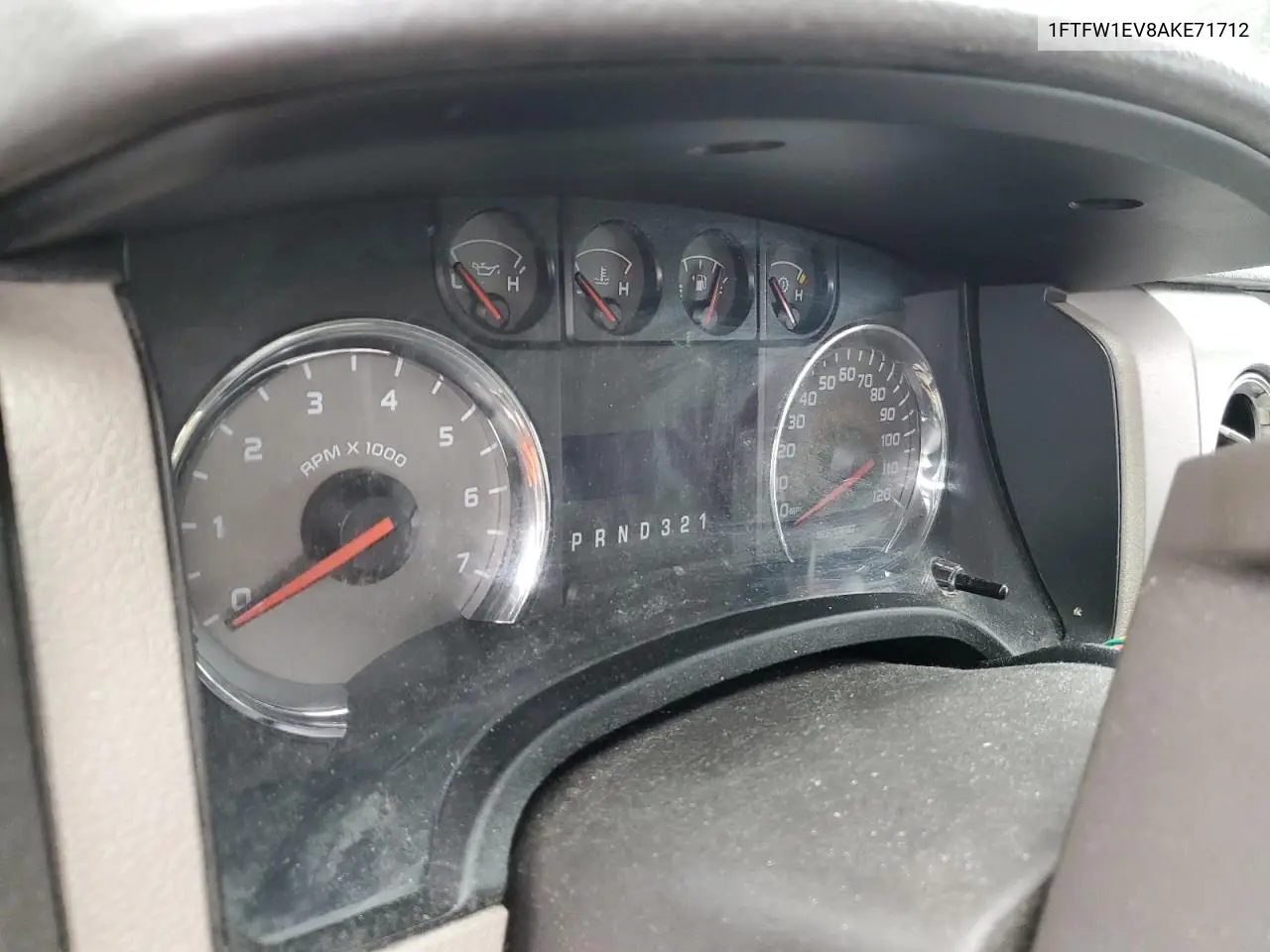 1FTFW1EV8AKE71712 2010 Ford F150 Supercrew