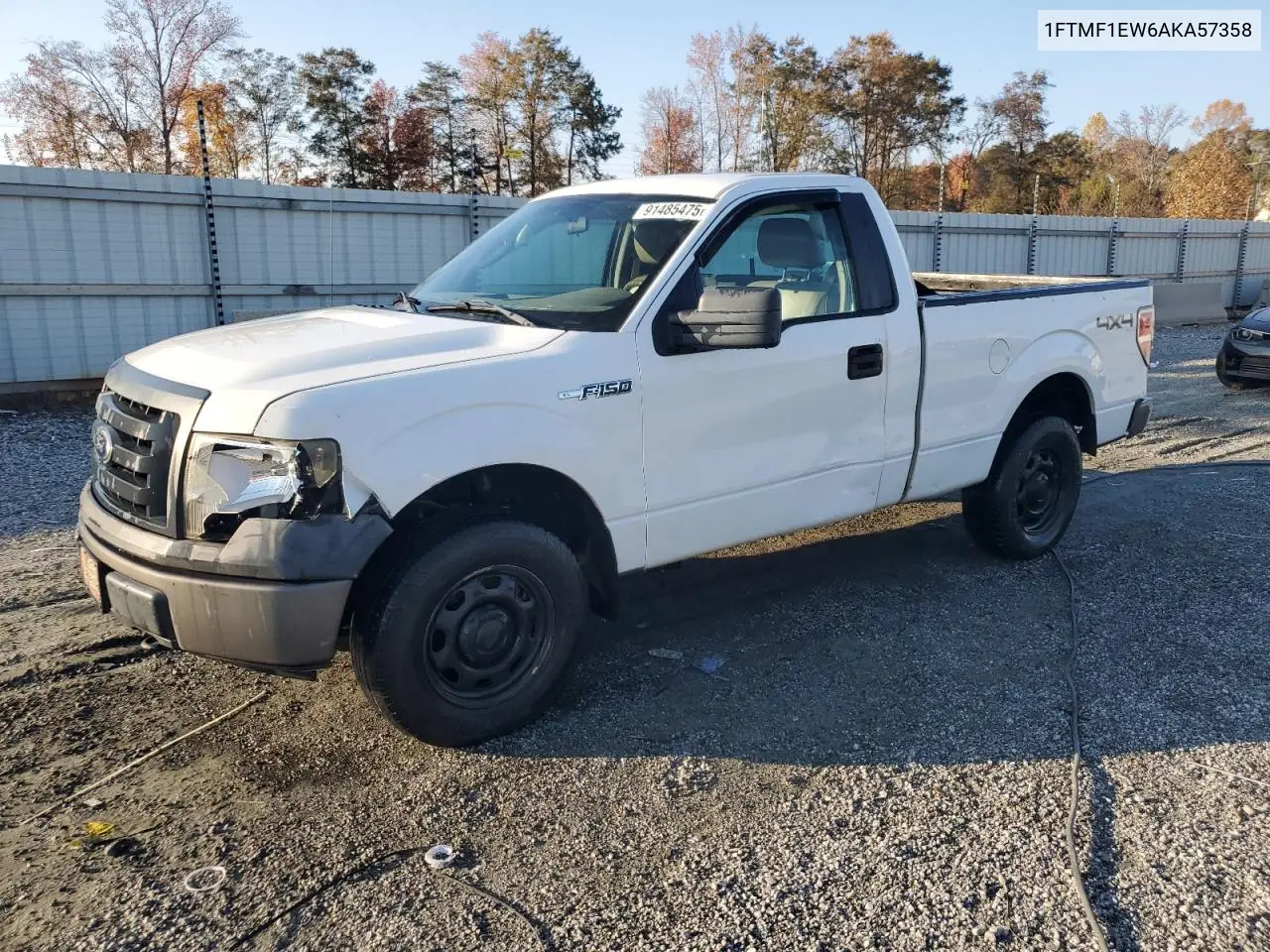 1FTMF1EW6AKA57358 2010 Ford F150
