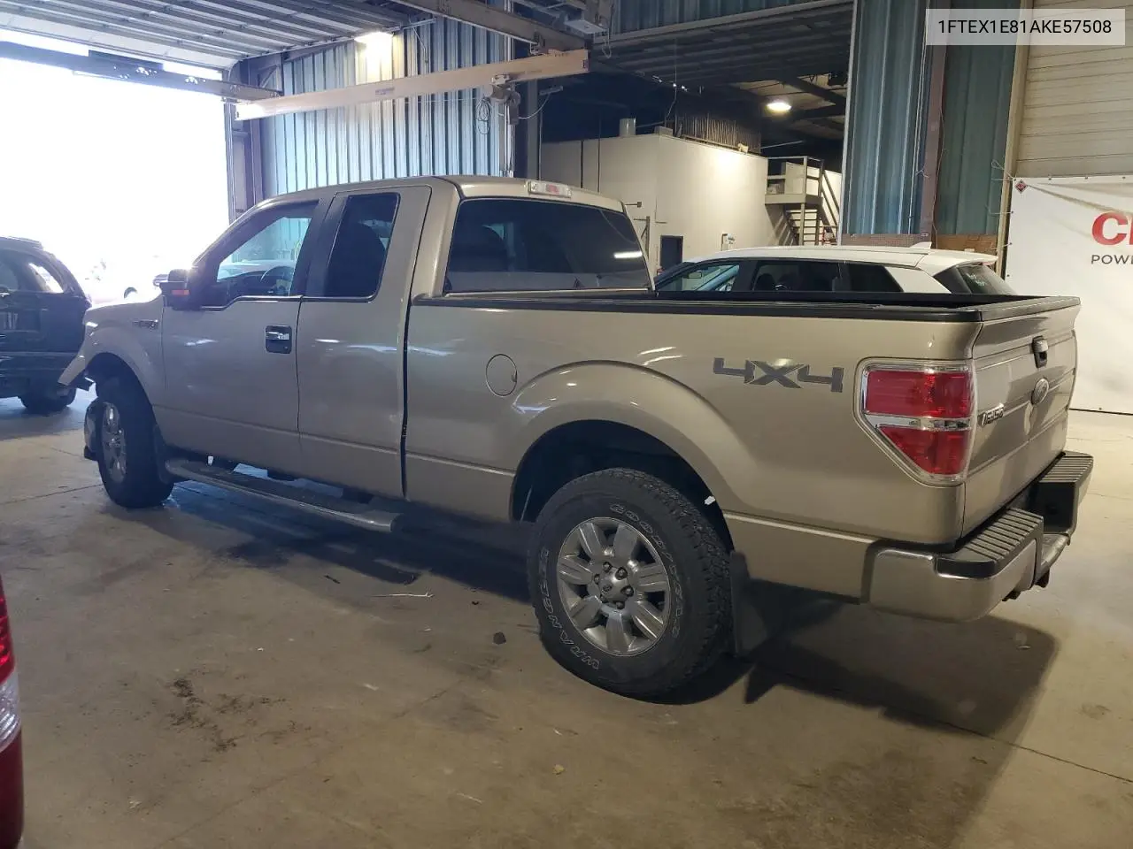 1FTEX1E81AKE57508 2010 Ford F150 Super Cab