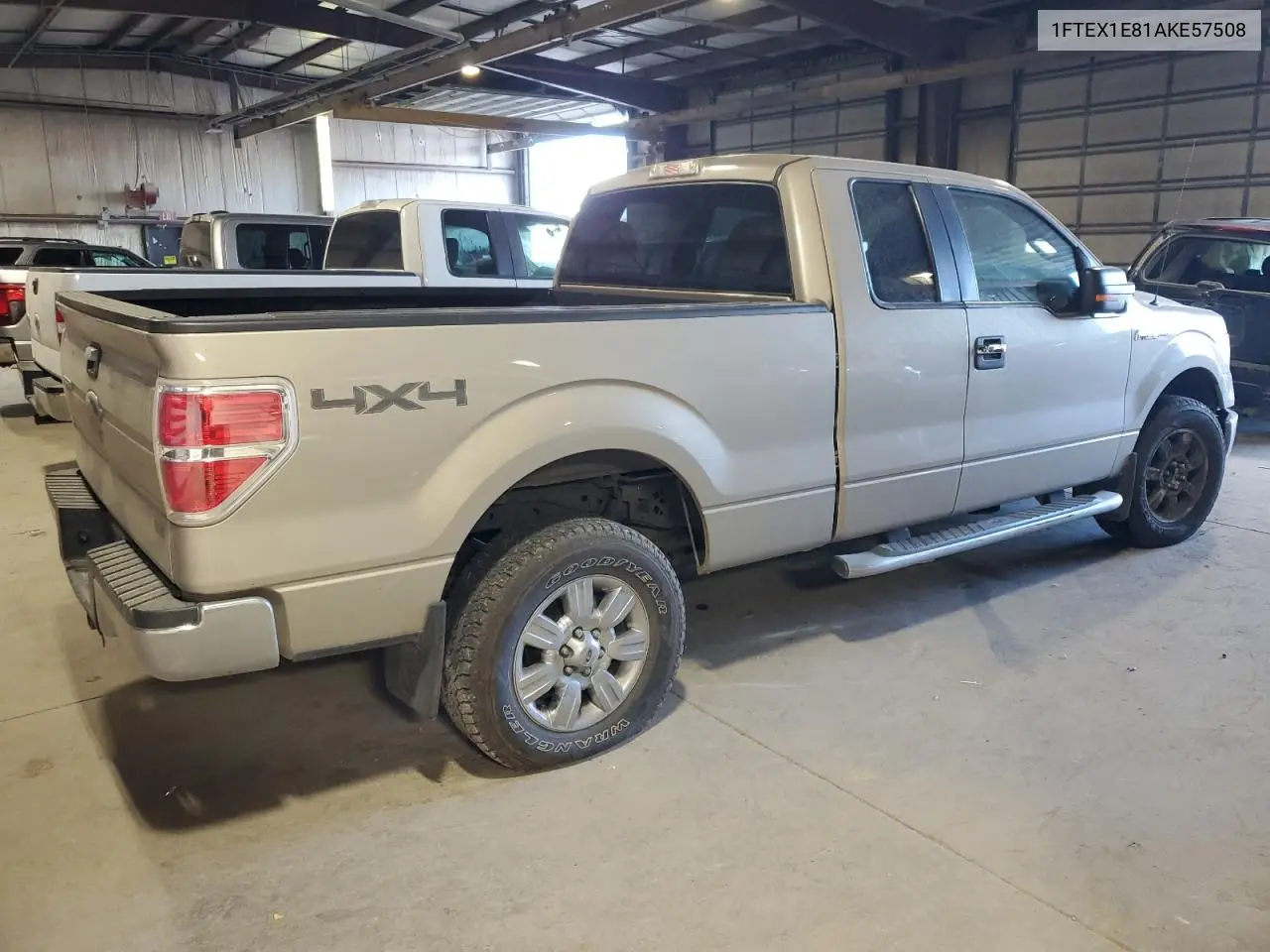 1FTEX1E81AKE57508 2010 Ford F150 Super Cab