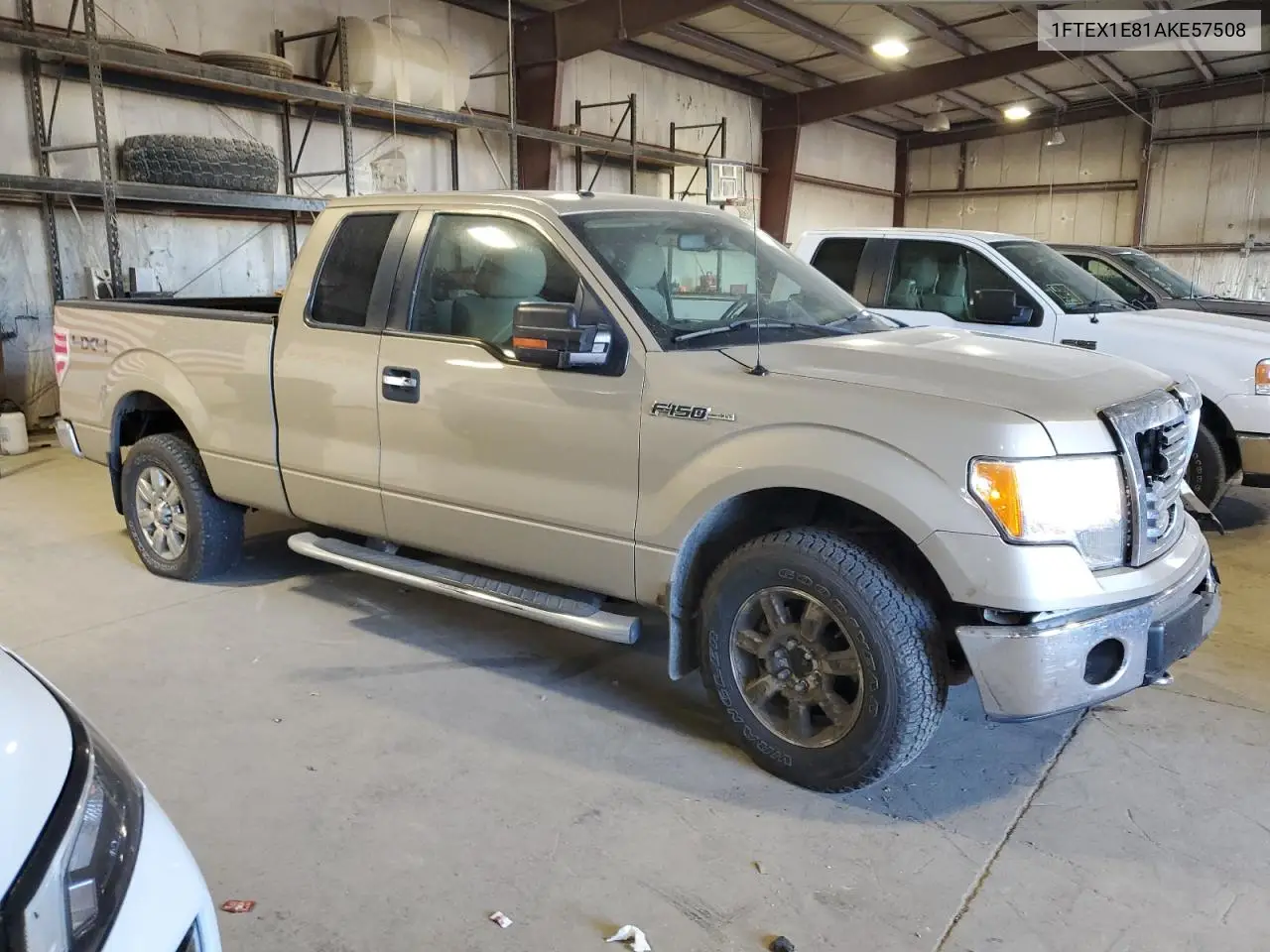 1FTEX1E81AKE57508 2010 Ford F150 Super Cab