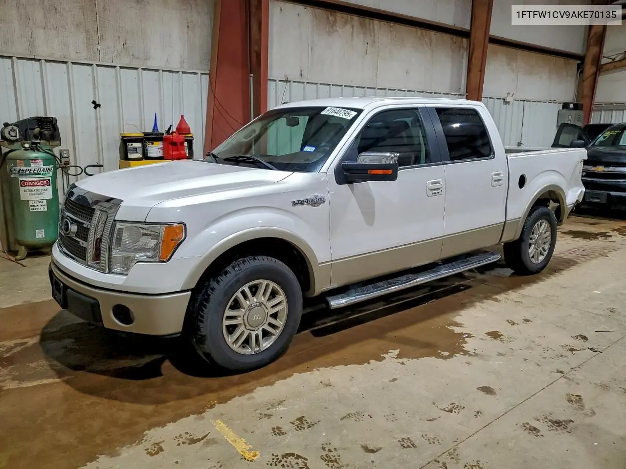 1FTFW1CV9AKE70135 2010 Ford F150 Supercrew