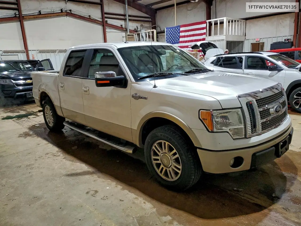 1FTFW1CV9AKE70135 2010 Ford F150 Supercrew
