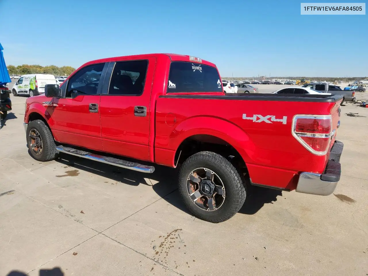 1FTFW1EV6AFA84505 2010 Ford F150 Supercrew
