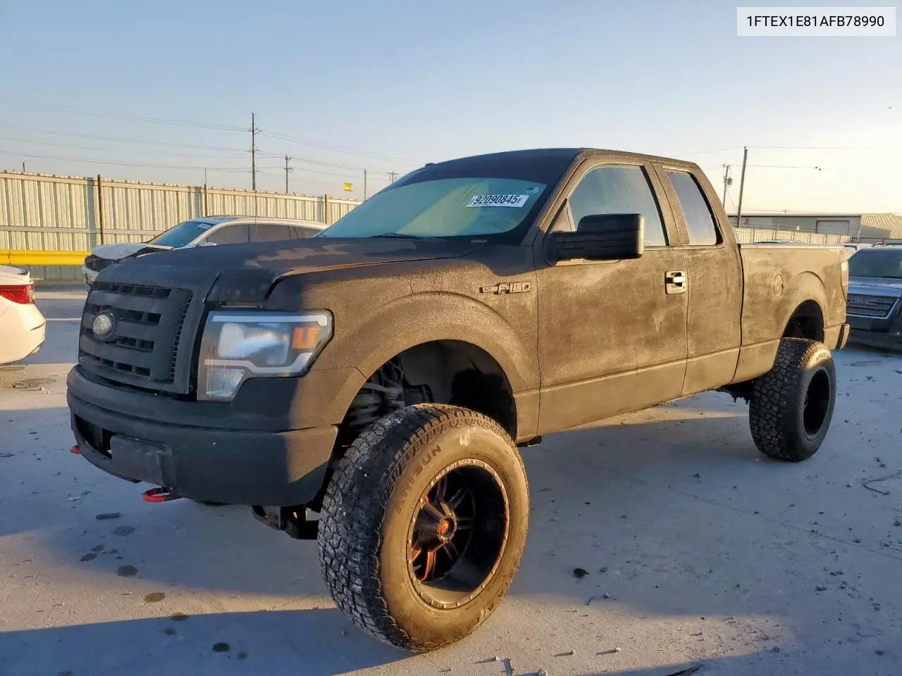 1FTEX1E81AFB78990 2010 Ford F150 Super Cab