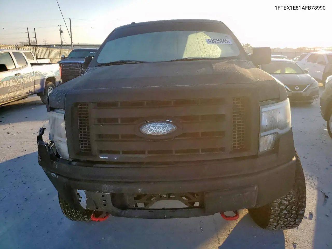 1FTEX1E81AFB78990 2010 Ford F150 Super Cab