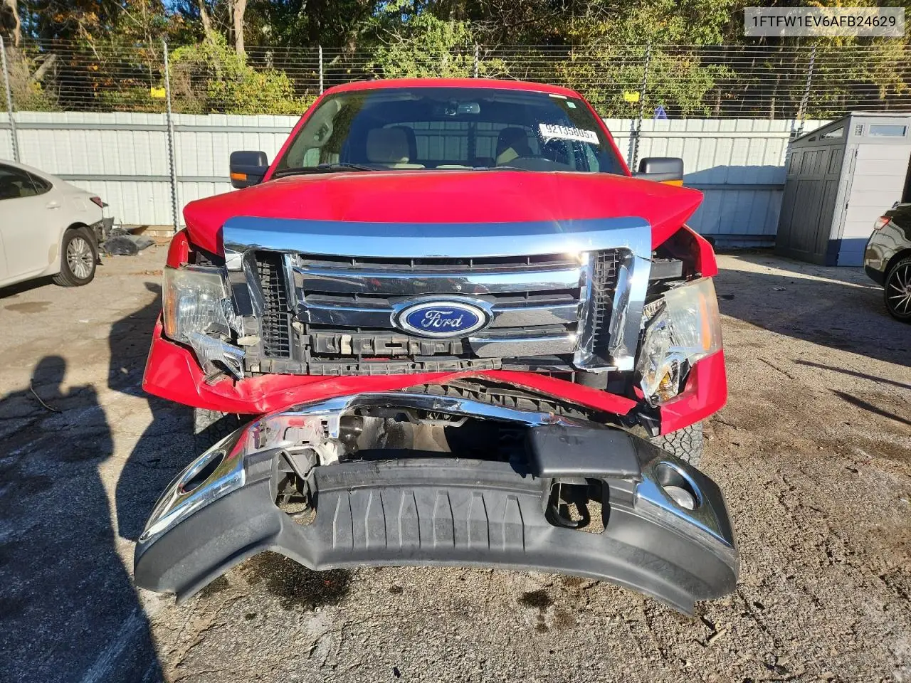 1FTFW1EV6AFB24629 2010 Ford F150 Supercrew