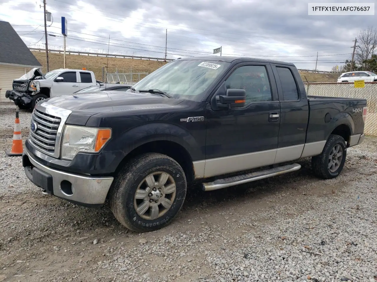 1FTFX1EV1AFC76637 2010 Ford F150 Super Cab