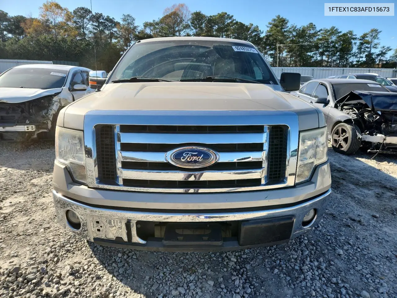 1FTEX1C83AFD15673 2010 Ford F150 Super Cab