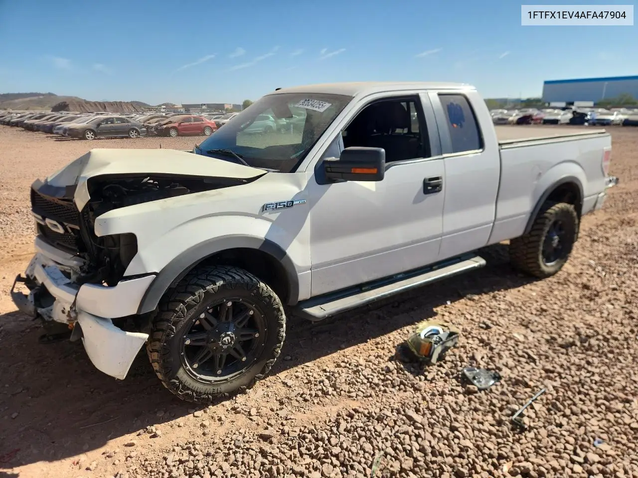 1FTFX1EV4AFA47904 2010 Ford F150 Super Cab