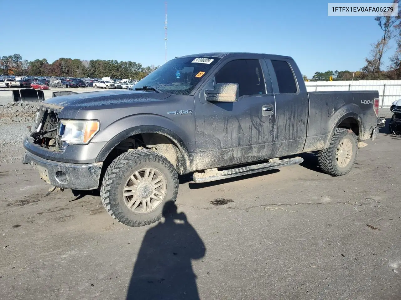 1FTFX1EV0AFA06279 2010 Ford F150 Super Cab