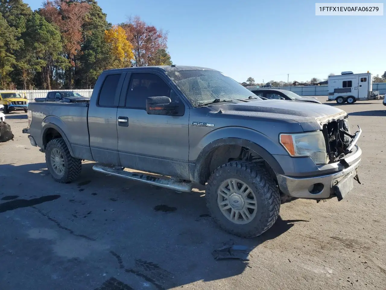 1FTFX1EV0AFA06279 2010 Ford F150 Super Cab