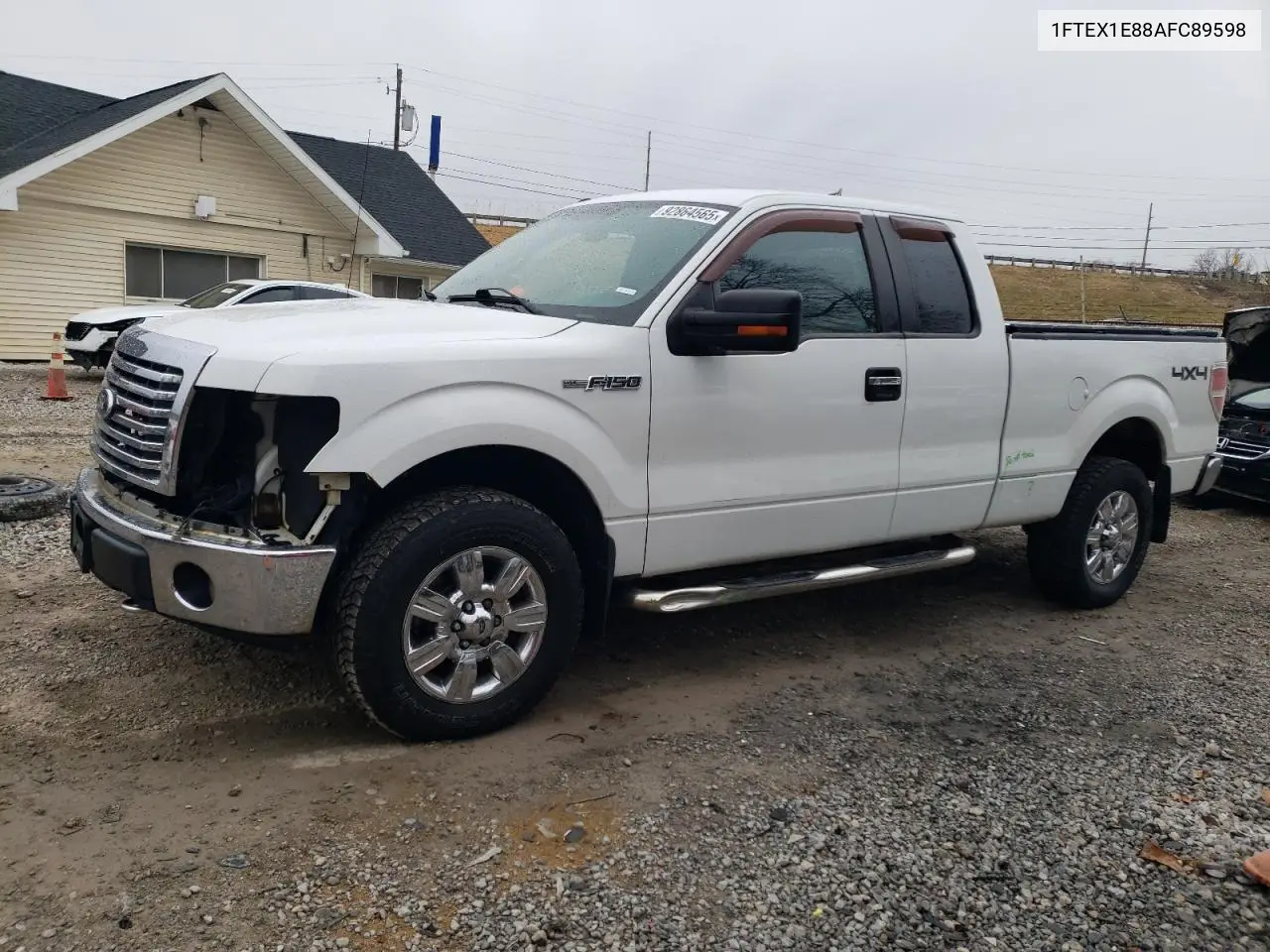 1FTEX1E88AFC89598 2010 Ford F150 Super Cab