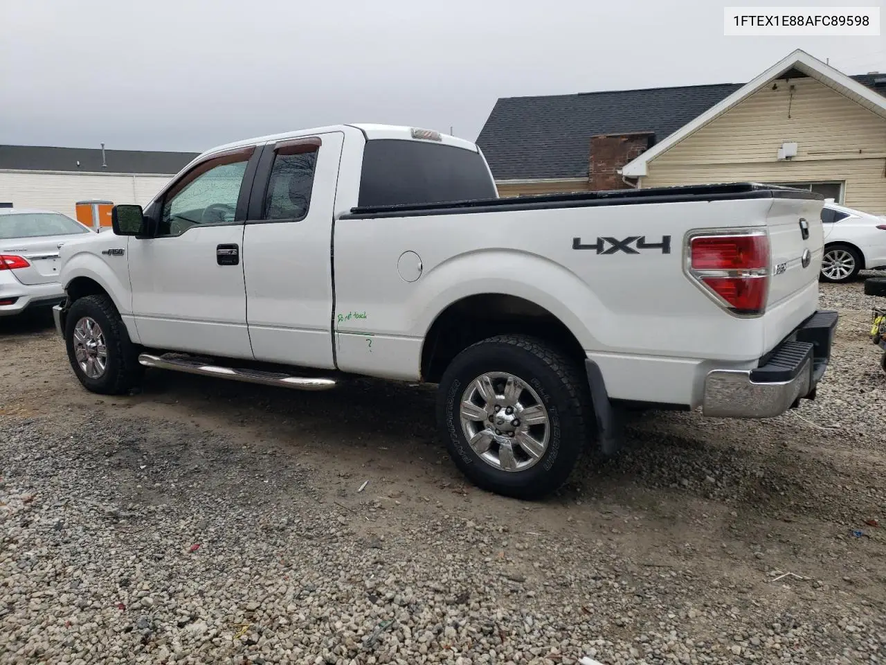 1FTEX1E88AFC89598 2010 Ford F150 Super Cab