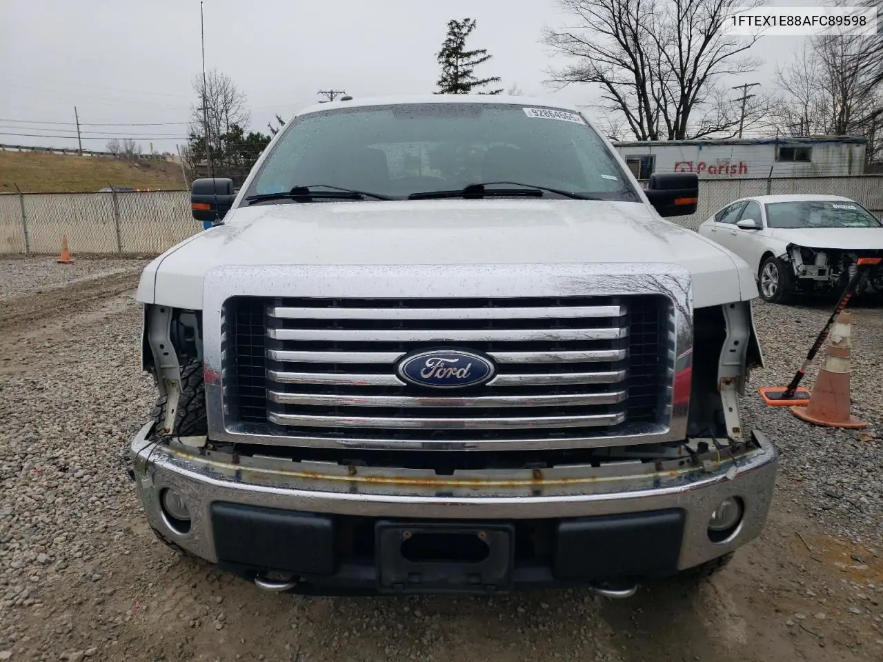 1FTEX1E88AFC89598 2010 Ford F150 Super Cab