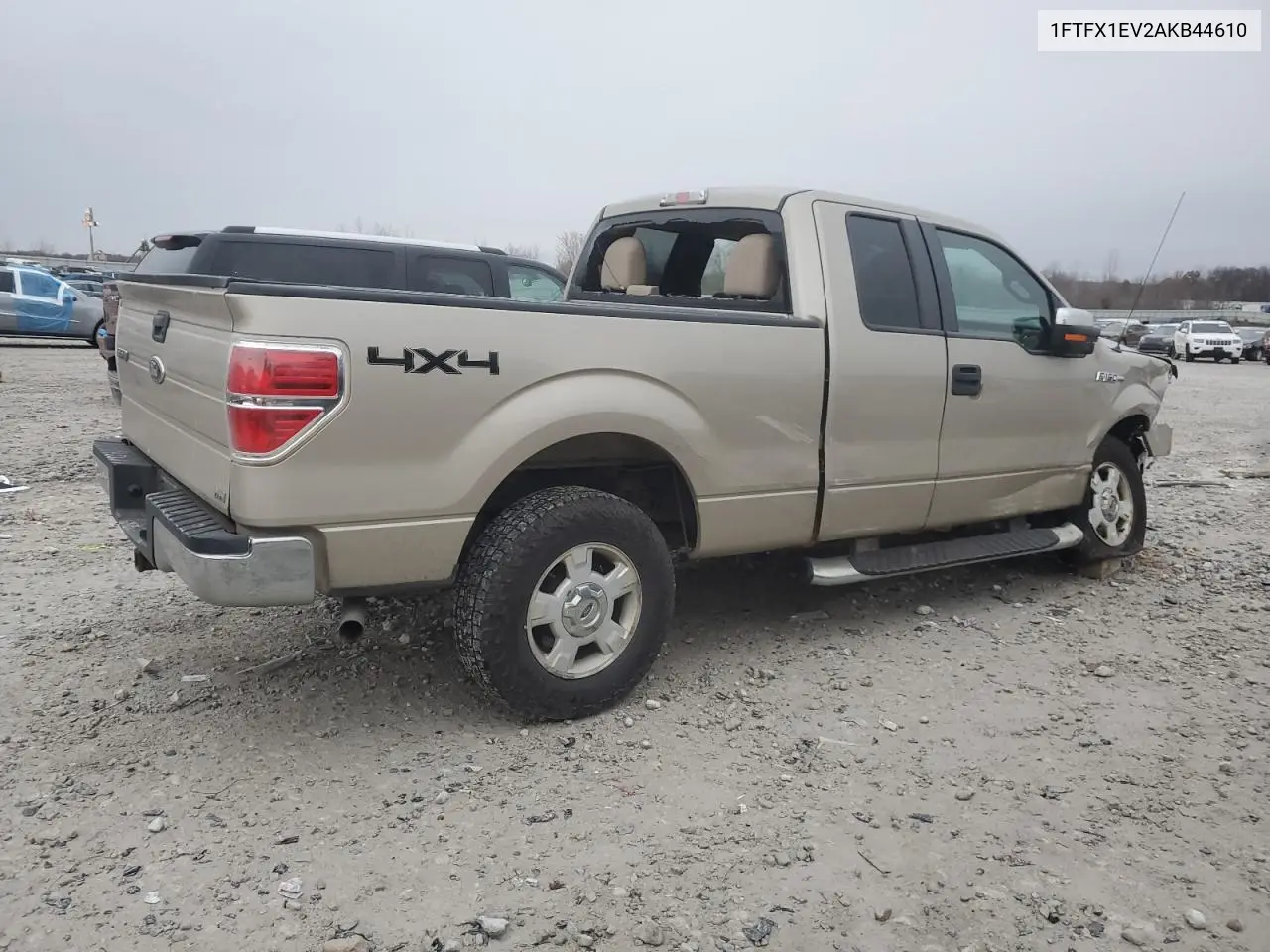 1FTFX1EV2AKB44610 2010 Ford F150 Super Cab